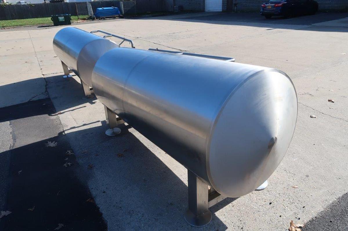Used Premier 5 BBL Stainless Horizontal Jacketed Tanks/Fermenters (2)