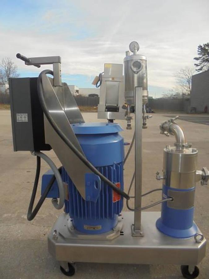 Used IKA DR 2000/10 Inline Stainless Steel High Shear Mixer, 25HP motor