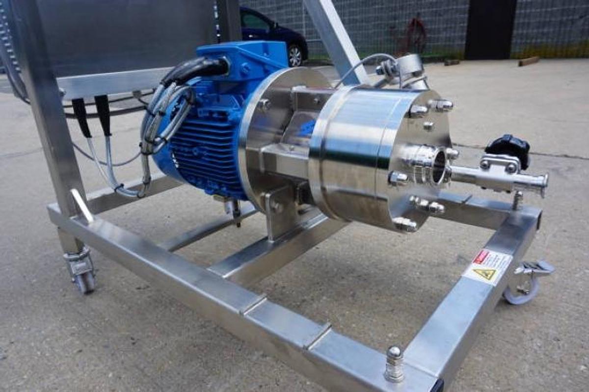 Used Silverson 450UHS Ultra Hygienic Inline High Shear Mixer
