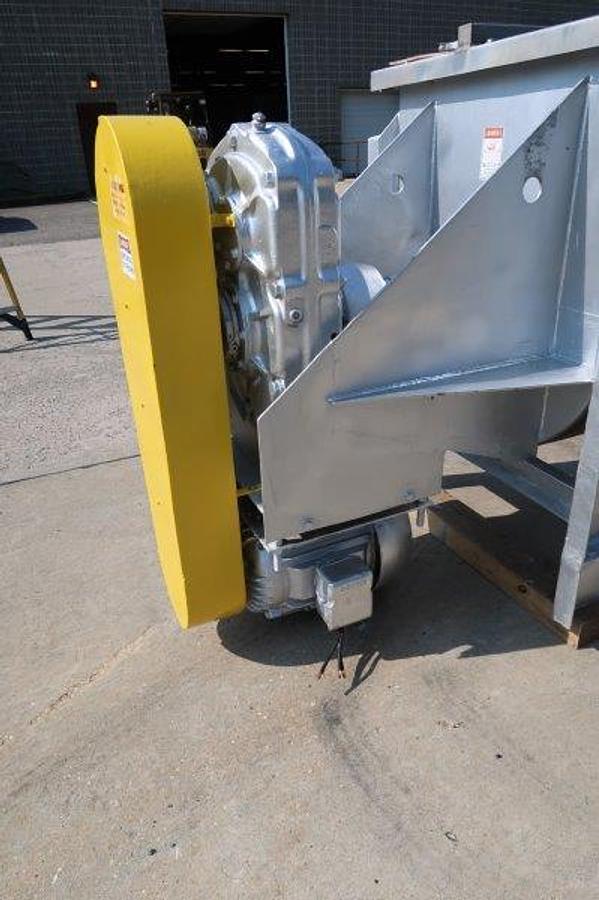 Used 62 Cu. Ft. Stainless Steel Double Ribbon Blender, Heavy Duty