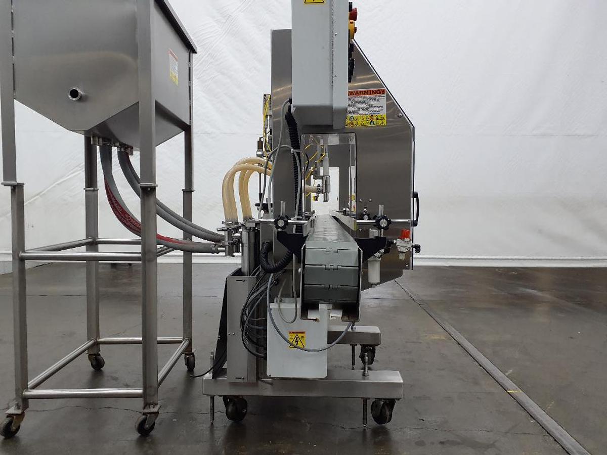 Used Kaps-All Four Piston Automatic Filler, 36 Oz. Pistons