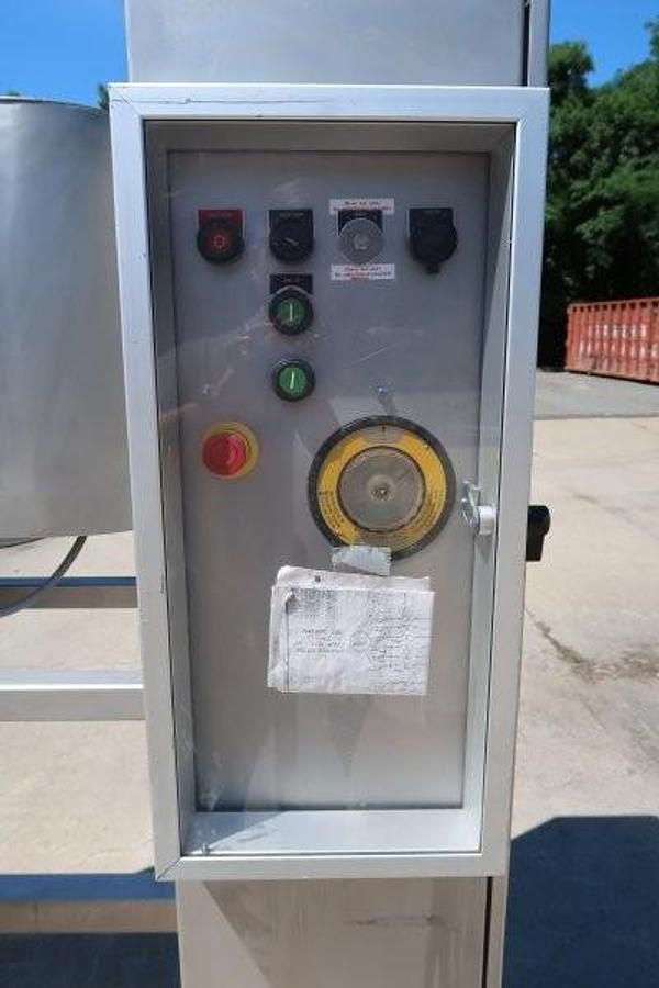 Used Collette Gral 25 Stainless Steel High Shear Mixer Granulator
