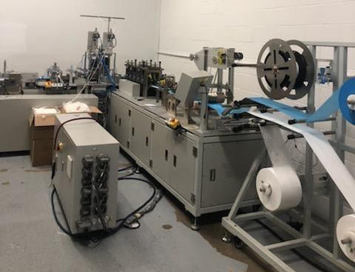 Used Face Mask Manufacturing Line