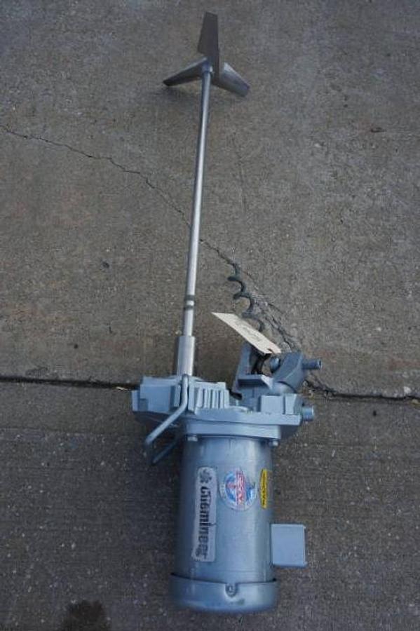 Used Chemineer 1 HP Clamp On Portable Agitator