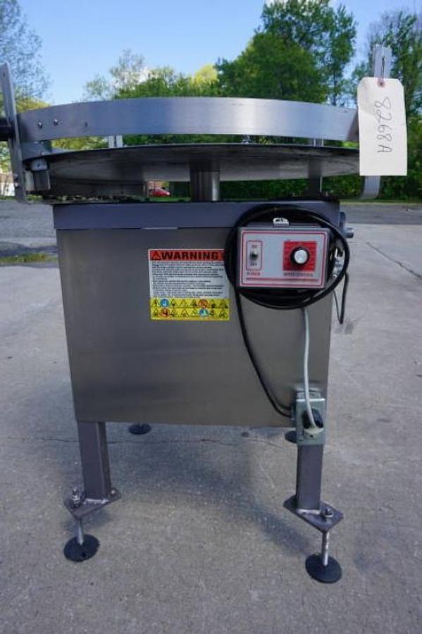 Used 36 In. Diameter Kaps-All Rotary Unscrambling/Accumulating Table