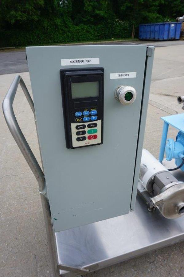 Used Tri-Clover F2116MD-EXP “Tri-Blender”, on Casters