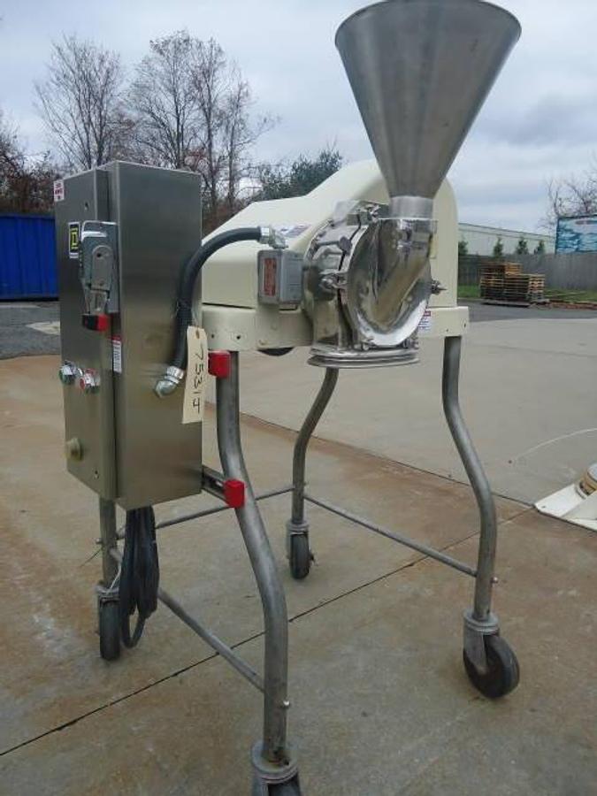Used Fitzpatrick Jt6  “Homoloid”” Comminuting Mill, 5 Hp