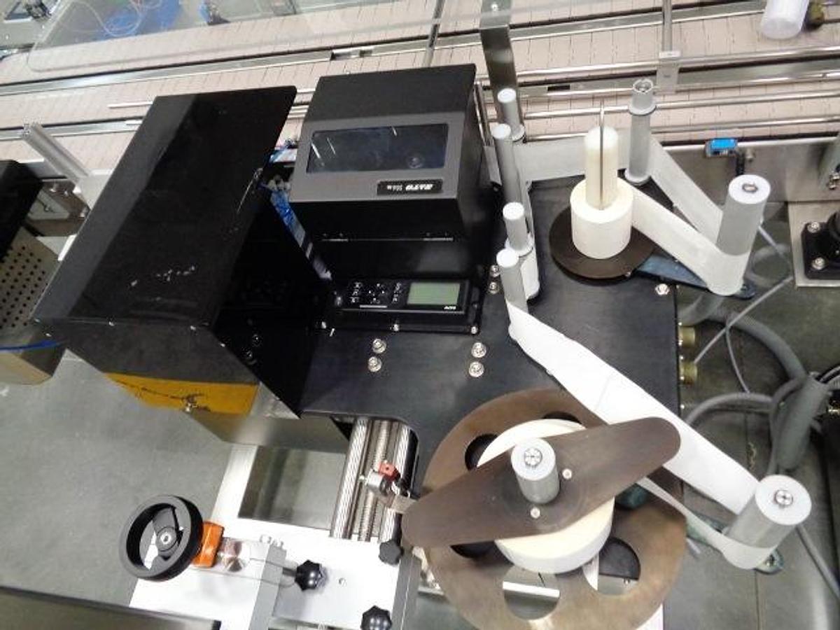 Used Skanem Interlabels Print and Apply Labeler, (6)