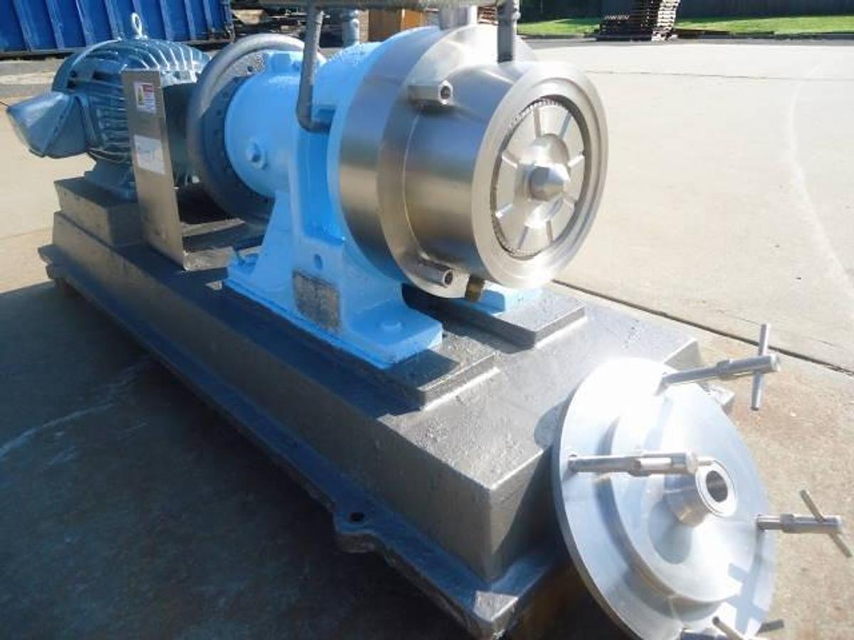 Used Charlotte Sd-20 Stainless Steel Colloid Mill, 20 Hp