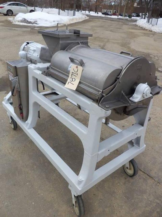 Used FMC 50 Pulper/Finisher, 5HP motor
