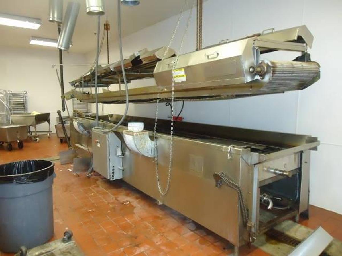 Used Mastermatic/Pitco Gas Fired Continuous Belt Fryer