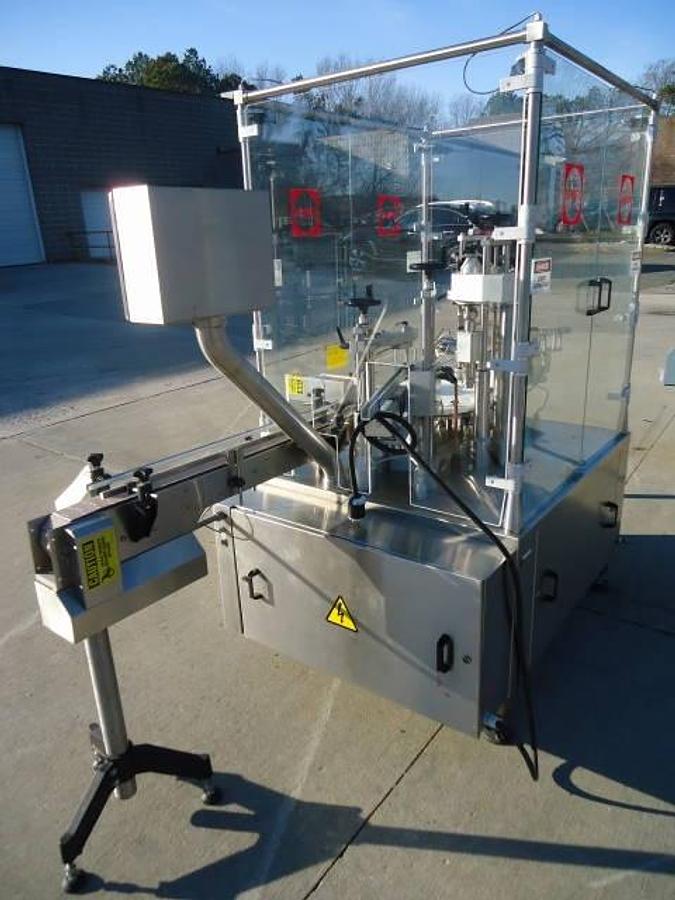 Used Capmatic Rebel Monoblock Vial Packaging Machine, 120 Pm