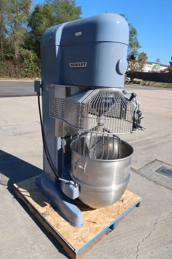 Used Hobart V1401 140 Quart Bowl Mixer, Stainless Steel Bowl