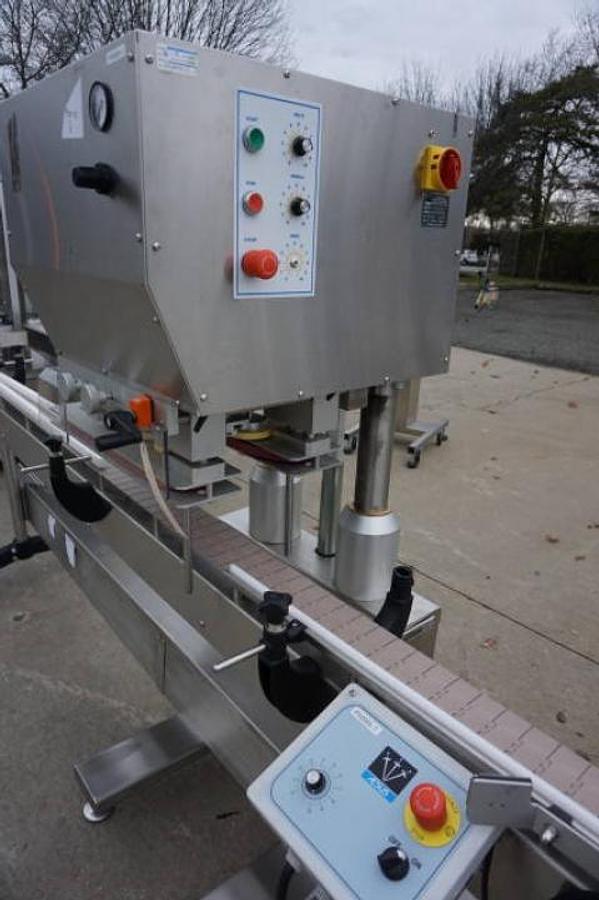 Used Aesus Systems Four Spindle Cap Tightener/Retorquer, All Stainless