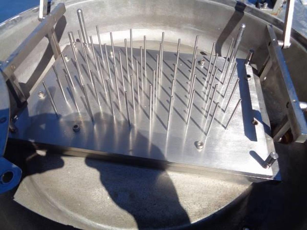 Used Cozzoli GW-1220 Vial Washer, Stainless Steel