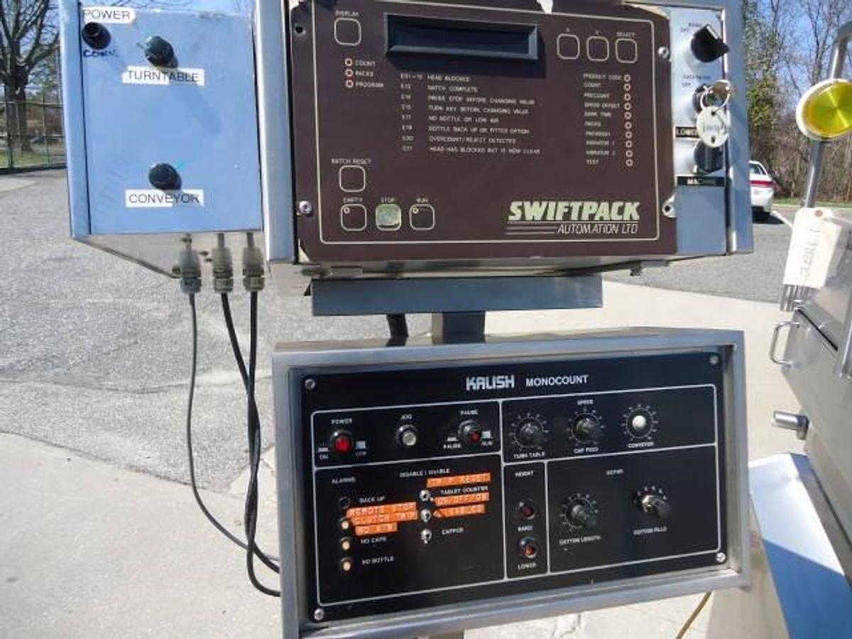 Used Kalish “Swiftpack” Spc-12-2 Tablet/Capsule Counter