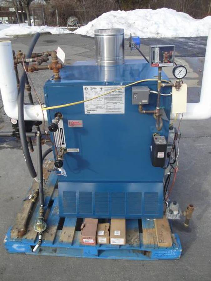 Used Utica Gas Fired Steam Boiler Model Peg-300lp