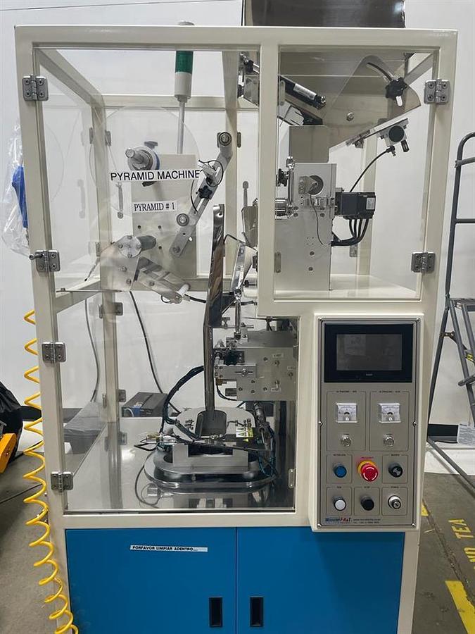 Used Wooshin Pyramid Tea Bag Machines, (2)