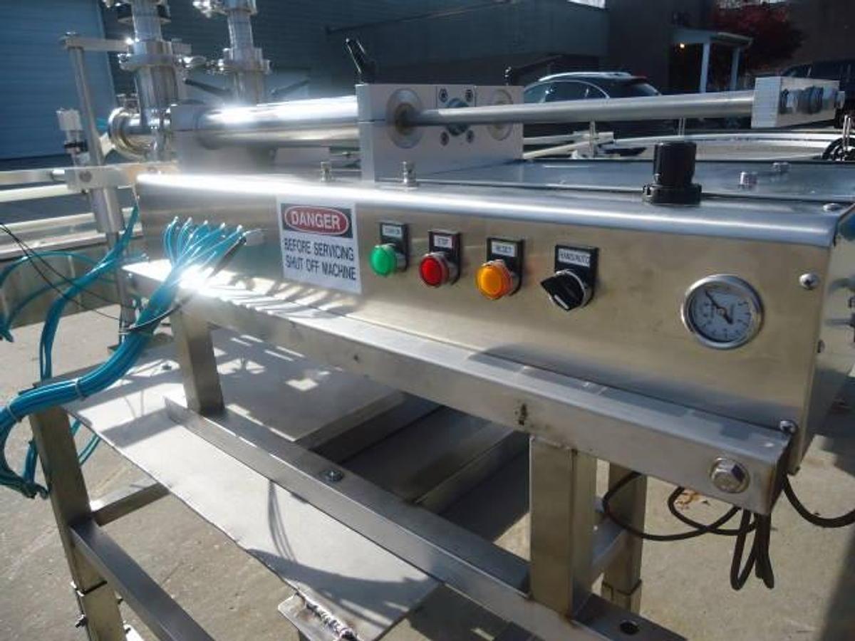 Used Jda Progress Twin Piston Automatic Filler