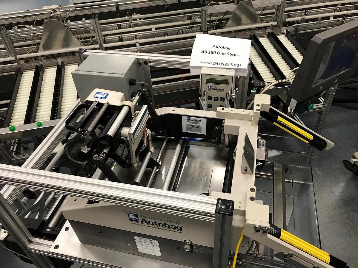 Used Autobag AB 180 Filling and Sealing Machines With Printers, 80 PM