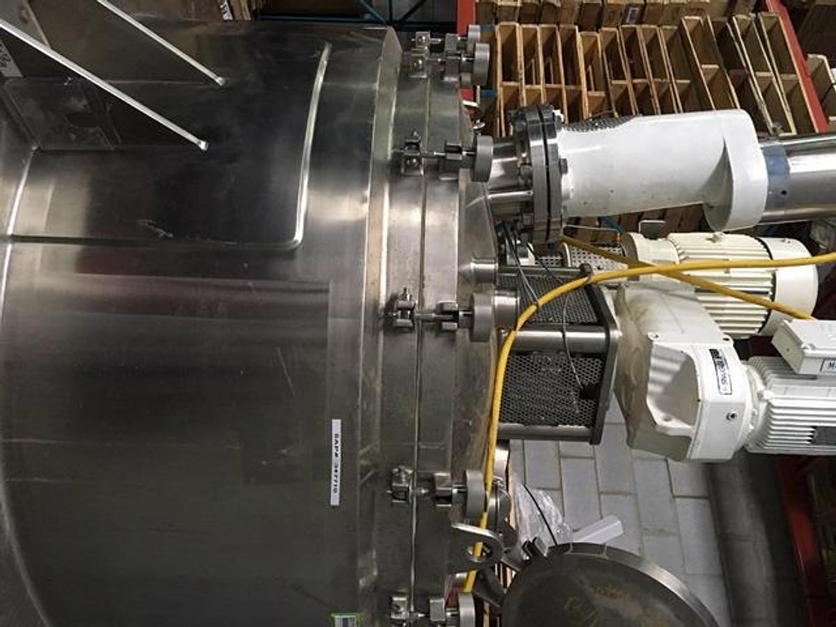Used 325 Gallon Lee Triple Motion Jacketed Vacuum Vessel