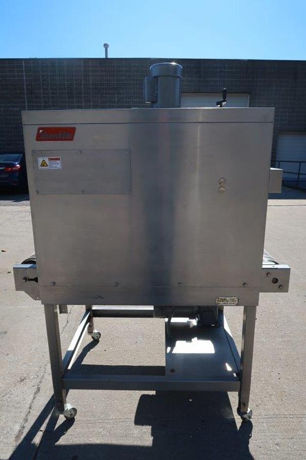 Used Shanklin T-7XL Stainless Steel Shrink Tunnel, On Casters