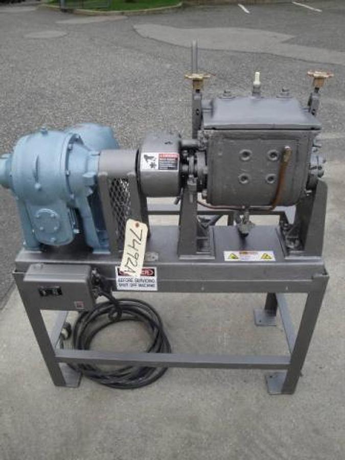 Used Day Stainless Steel Lab Double Sigma Arm Jacketed Mixer