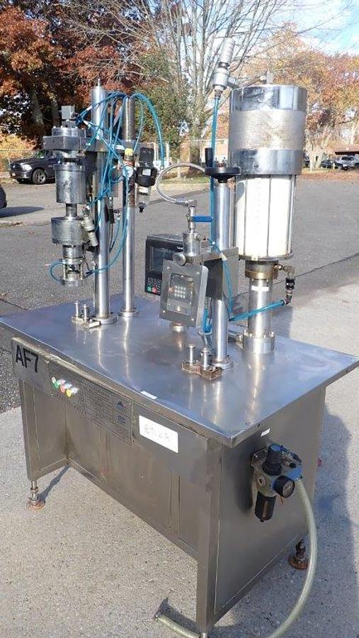 Used Yangzhou Meida Semi-Automatic Aerosol Filler