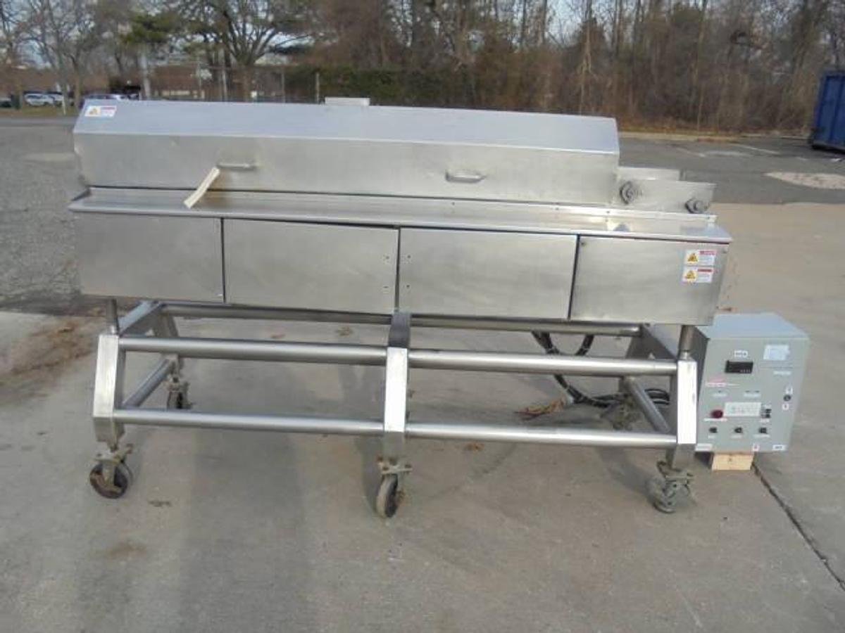 Used Heat and Control Mastermatic CF350E Stainless Steel Continuous Fryer, Electric