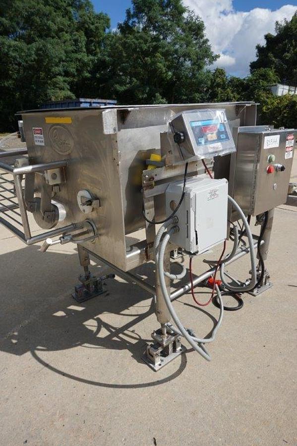 Used Rietz RS-15 Twin Shaft Screw Blender, Load Cells