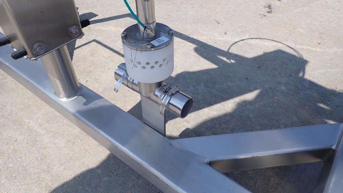 Used Quadro Vac Sanitary Pneumatic Conveyor, Portable