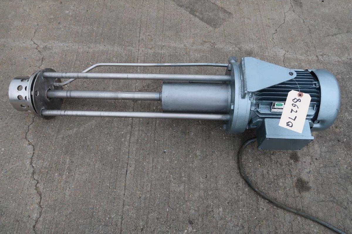 Used G.E.C. Machines 3 HP Homogenizing Mixer