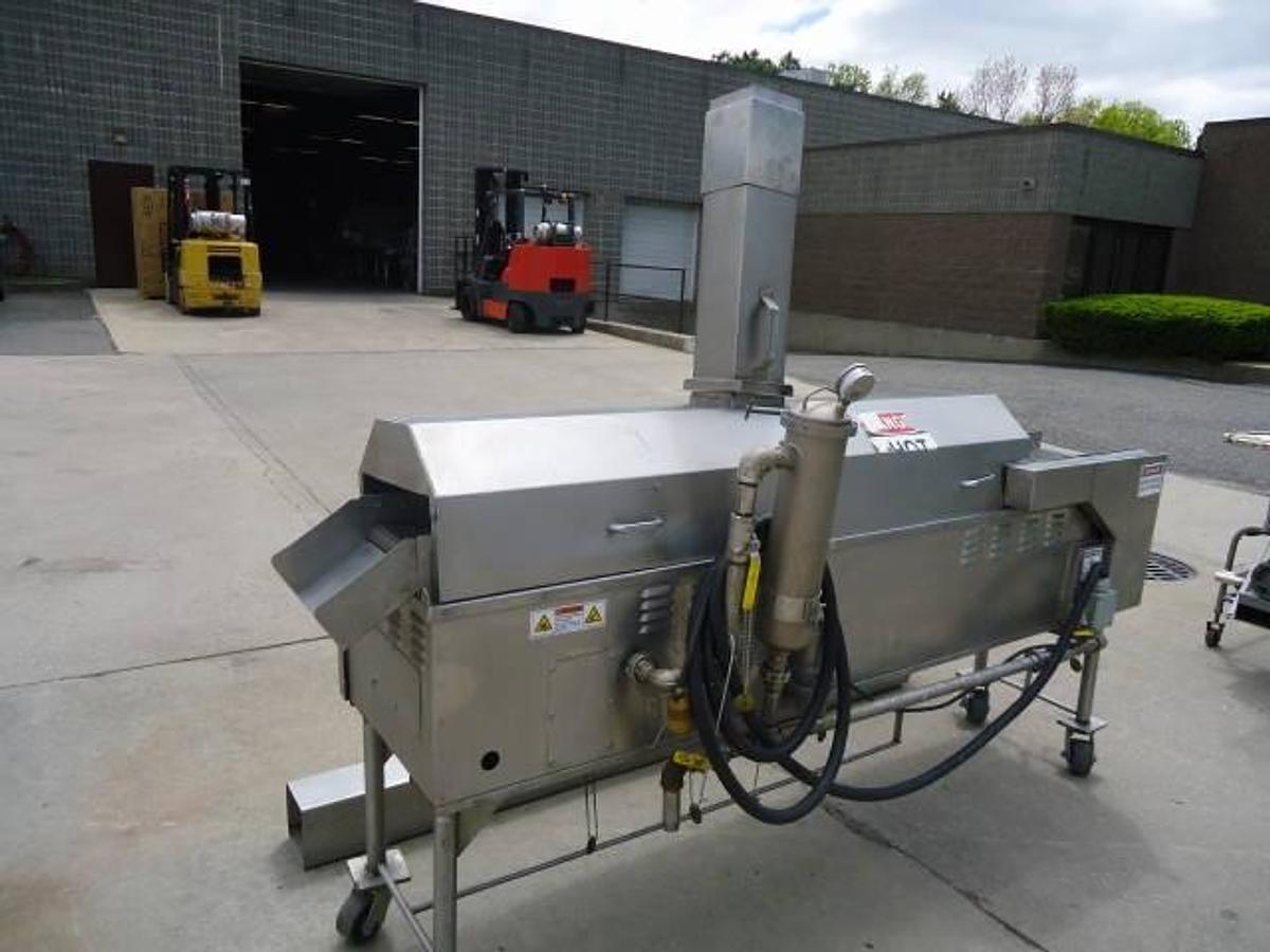 Used Heat & Control Mastermatic Cf300e Ss Continuous Fryer, Electric