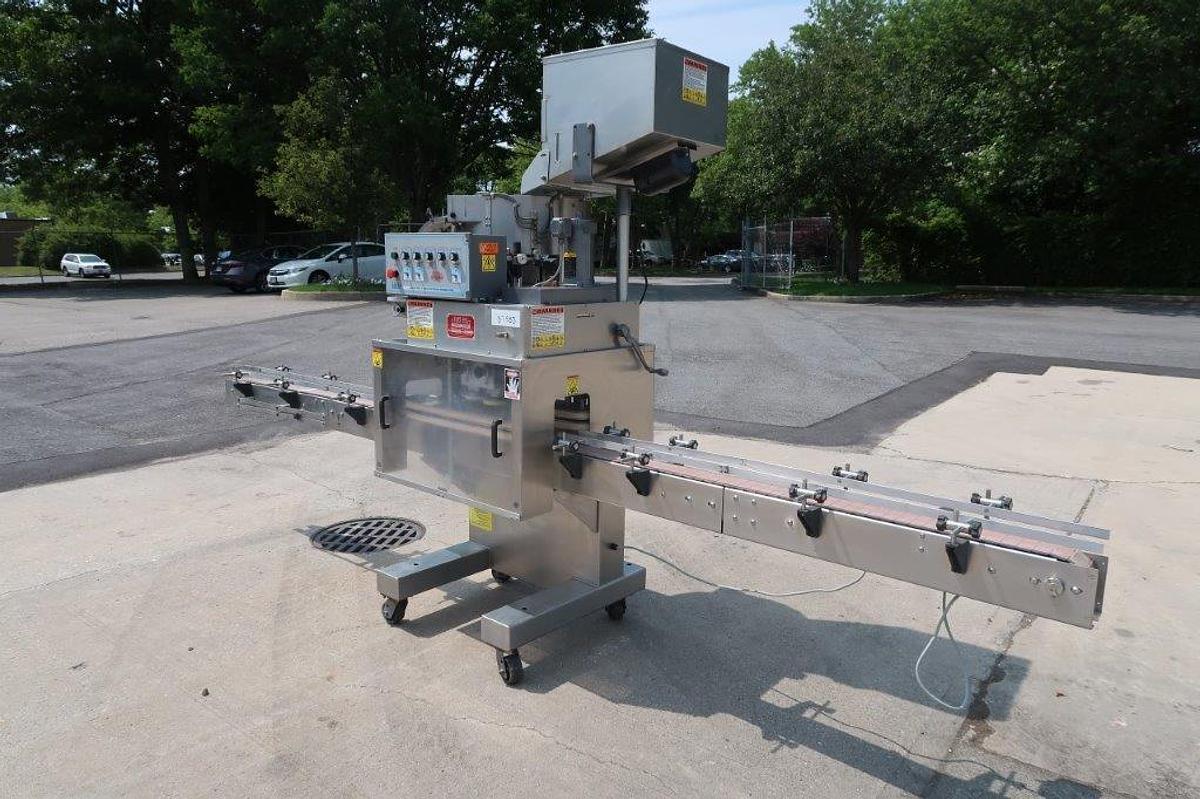 Used Kaps-All E4 Automatic Screw Capper, 80 Per Minute