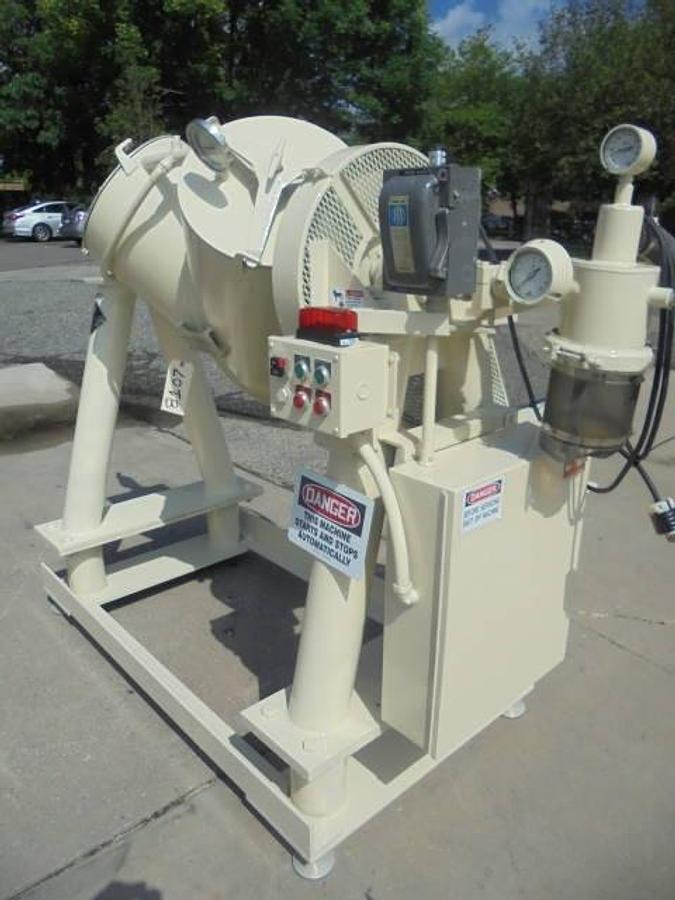 Used 3 Cu. Ft. Patterson Kelley Twin Shell “V” Vacuum Tumble Dryer, SS