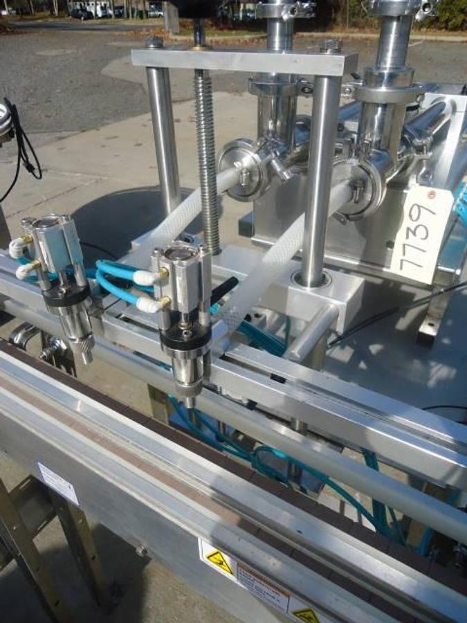Used Jda Progress Twin Piston Automatic Filler