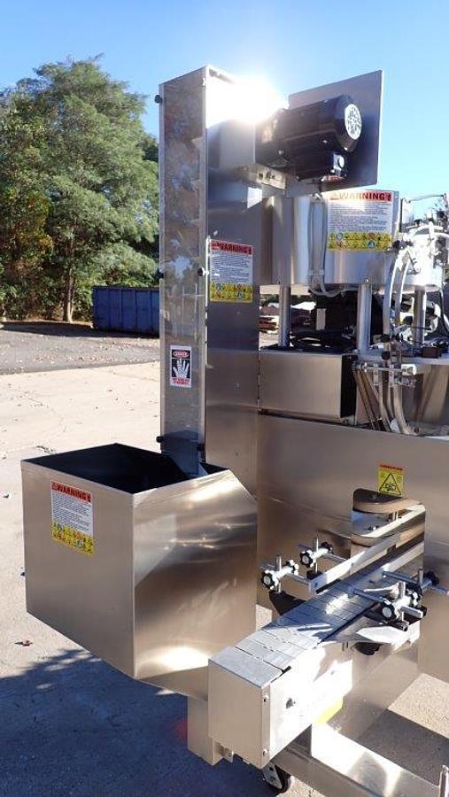 Used Kaps-All BA6 Automatic Overcapper/Press-on Capper, SS