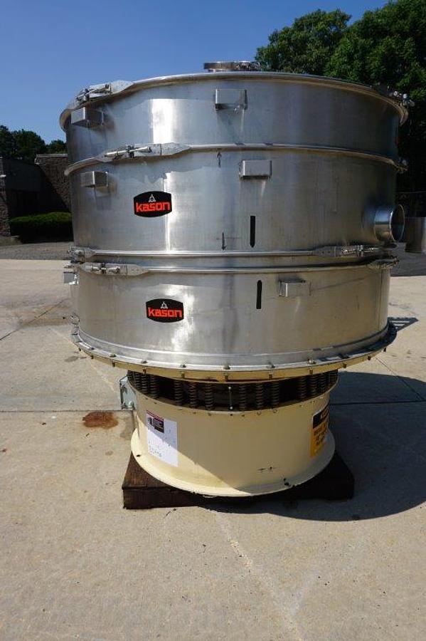 Used Kason 72 In. Diameter Stainless Steel Double Deck Screener