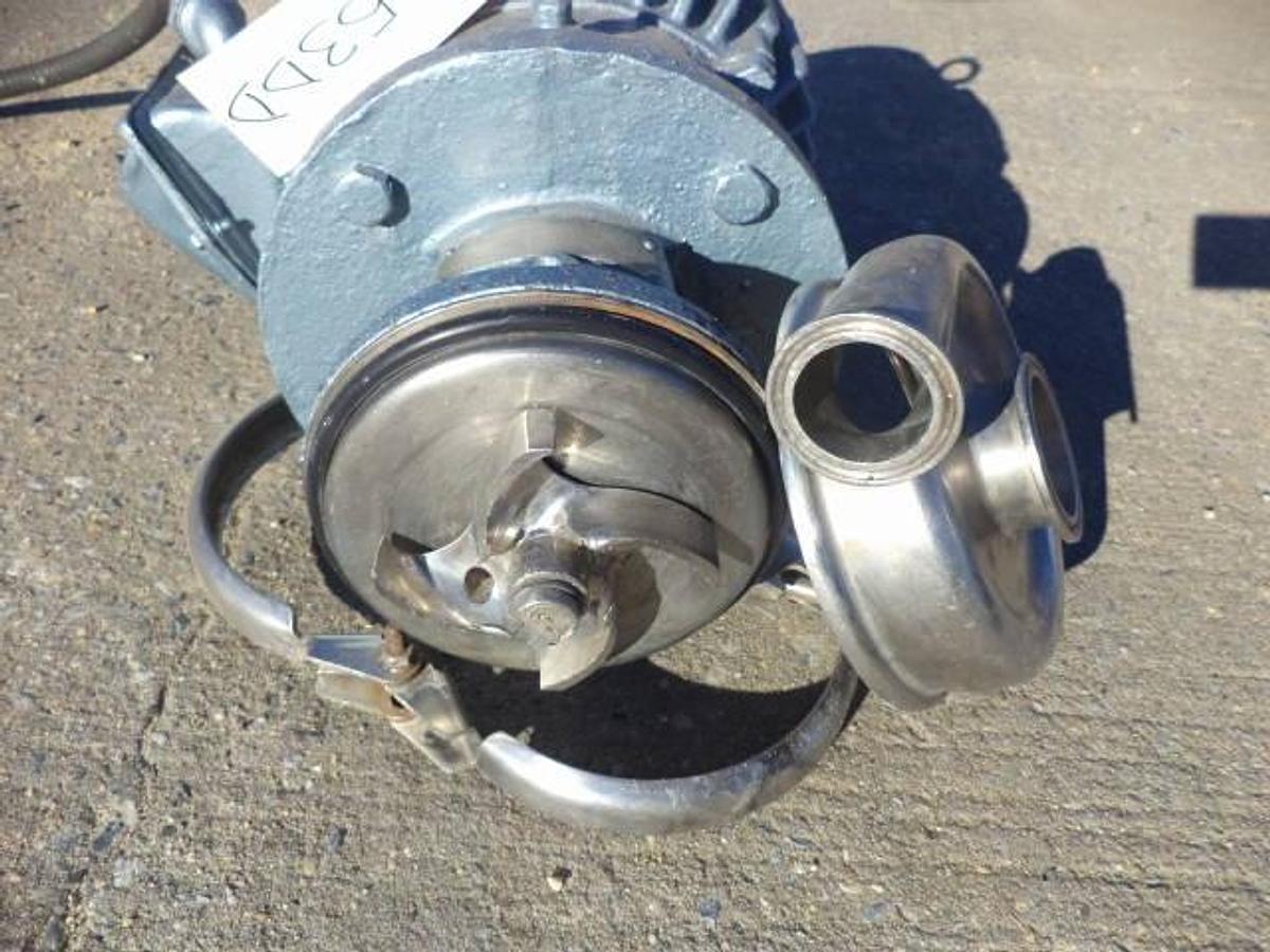 Used Cherry Burrell “Flex-Flo” Stainless Steel Sanitary Centrifugal Pump