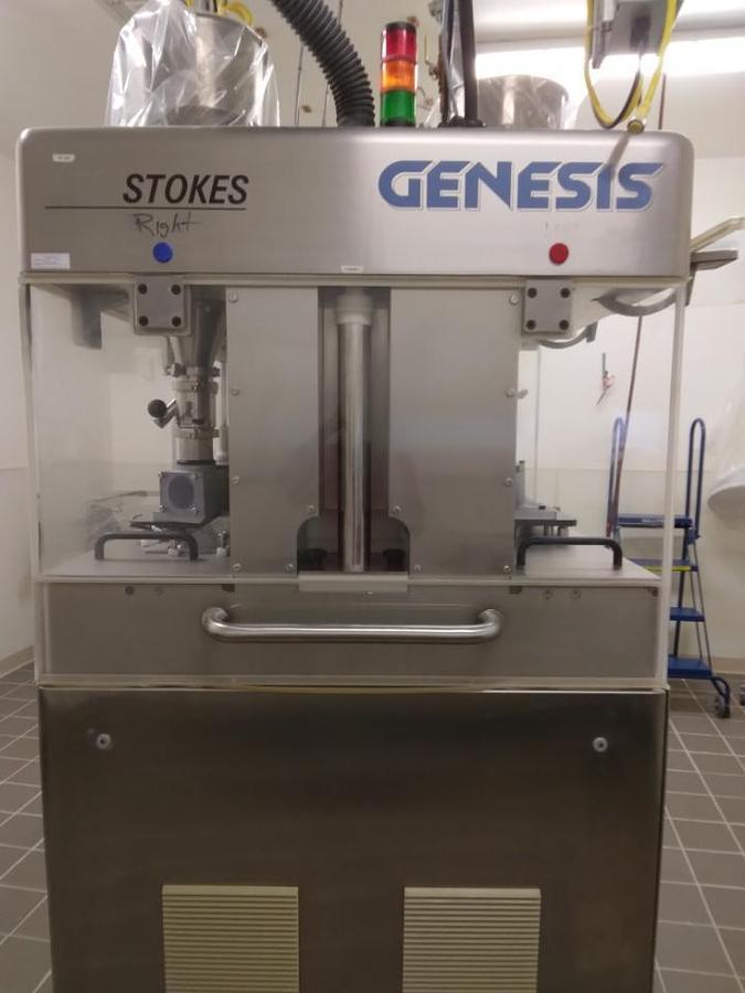 Used Stokes Genesis 41 Station Double Sided Rotary Tablet Press