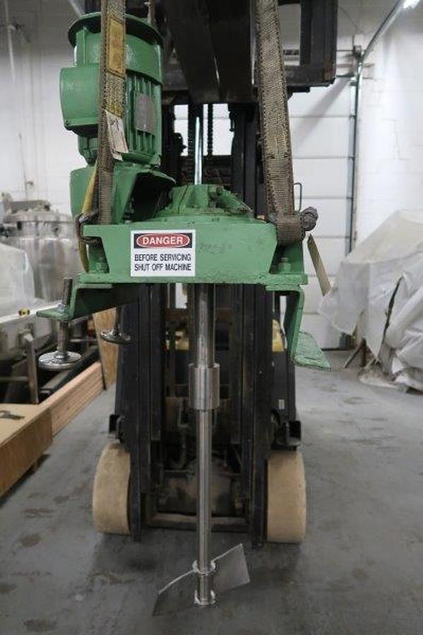 Used Lightnin 1.5 HP Fixed Mount Agitator Drive, 100 RPM