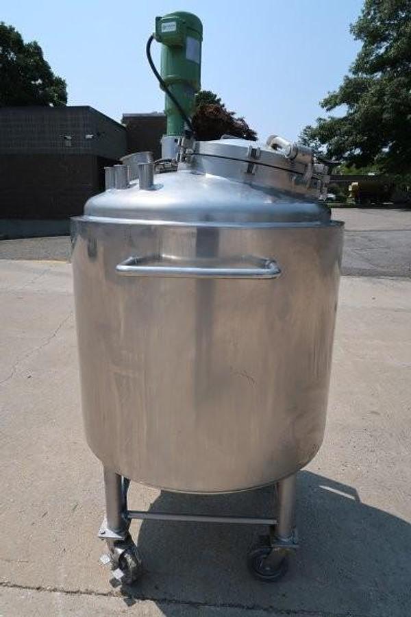 Used Lee 500 Liter Stainless Steel Vacuum Reactor