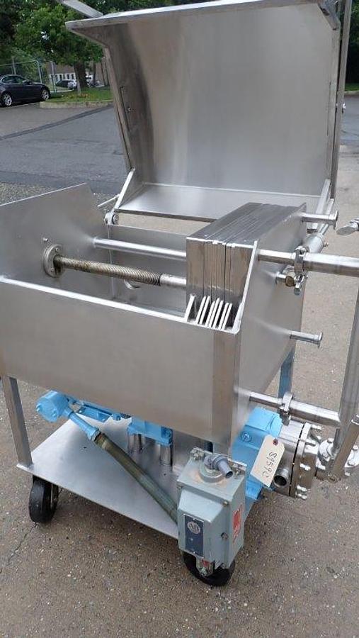Used Ertel 16 In. X 16 In. Vapor-Master Filter Press