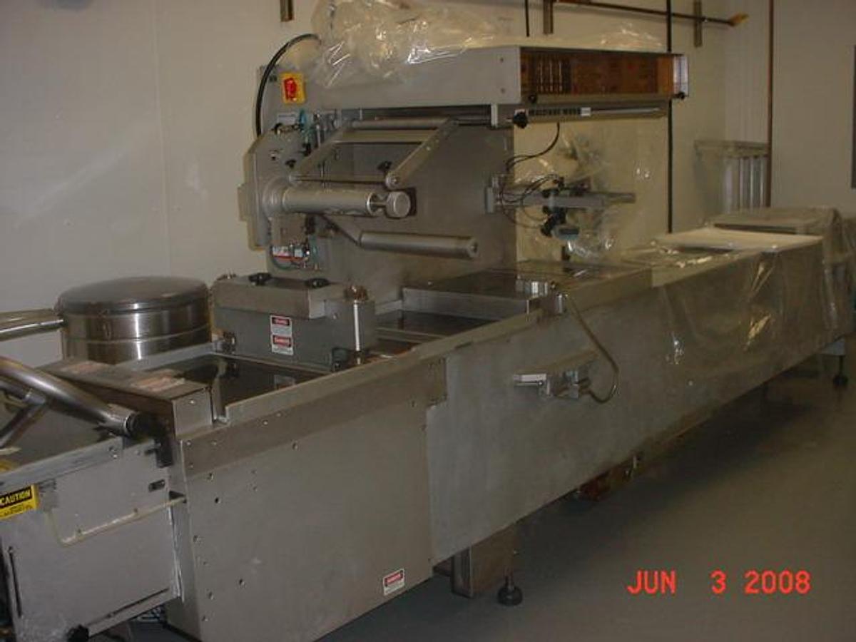 Used Multivac M855f-Pc Thermoformer, Map