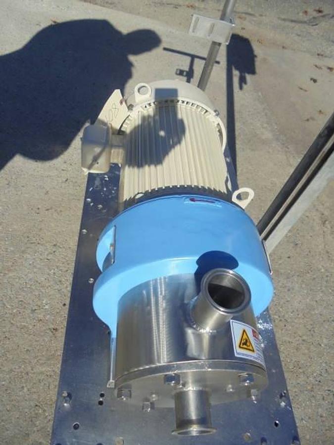 Used Silverson 450 LS Inline High Shear Mixer, 10 HP