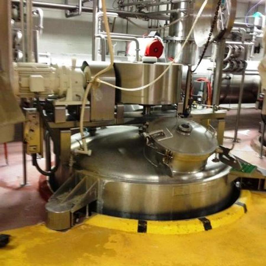 Used 1,500 Gallon Lee 316 Stainless Dual Motion Vacuum Cooking Cooling Vessels (3), 150 psi jacket