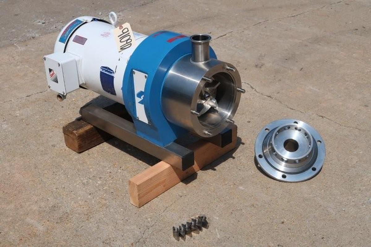 Used Silverson 450LS Inline High Shear Mixer, 10HP