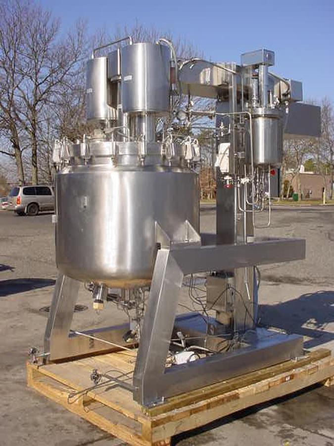 Used Fryma Vme-250 Vacuum Processing Unit, All Stainless