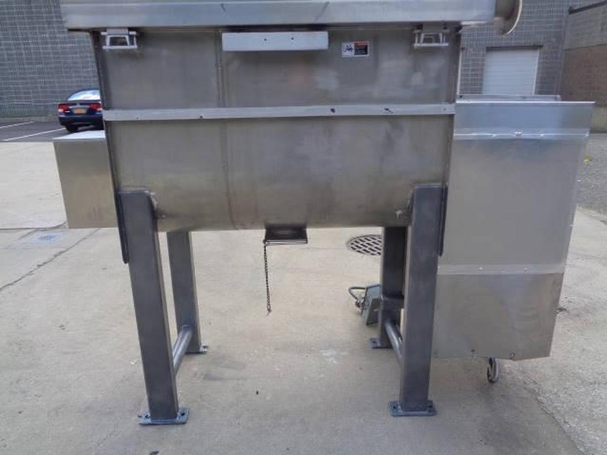 Used 500 Lb. Marion SS Sanitary Plow/Paddle Blender