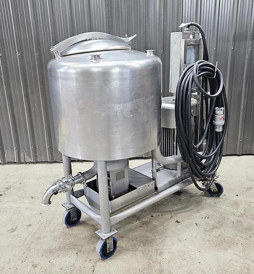 Used Breddo 50 Gallon SS Likwifier, Portable